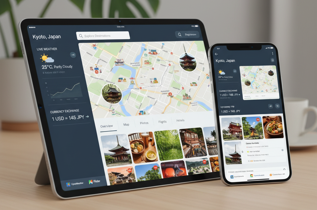 Smart Travel Planner Dashboard